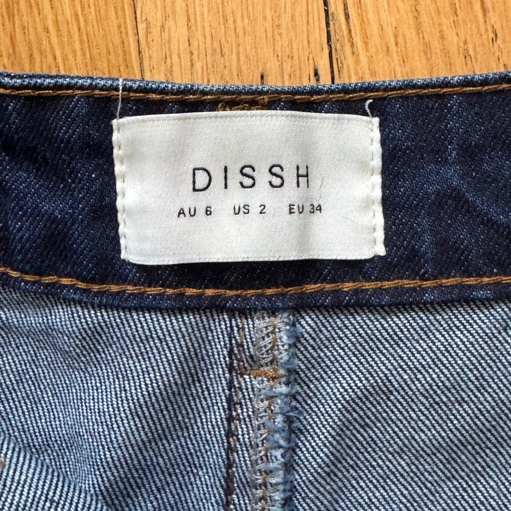 dissh felix cargo skort denim mini skirt - Picture 8 of 10